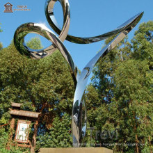 Outdoor Large Customized stainless steel statue tree sculpture for Decoration
